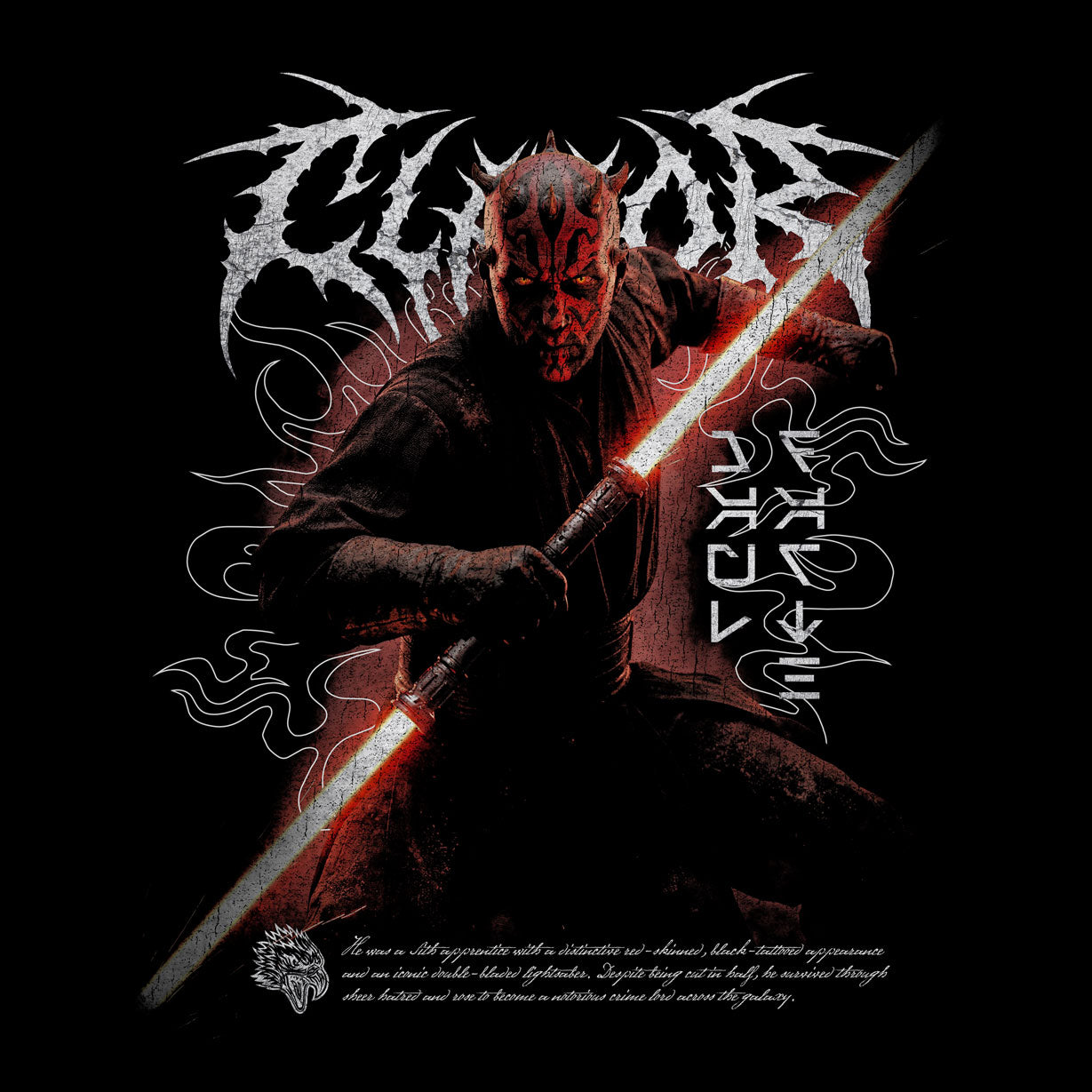 Limited Edition | SW: Darth Maul Oversized Washed Tee