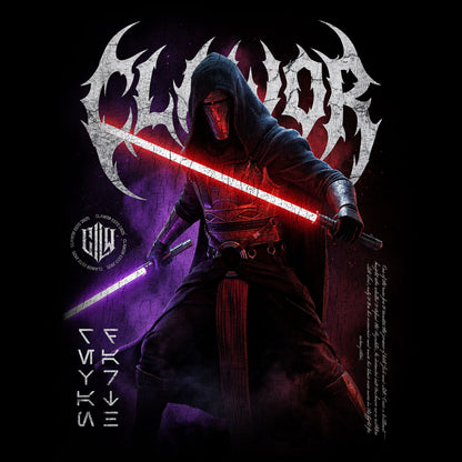 SW | Darth Revan Oversized Washed Tee