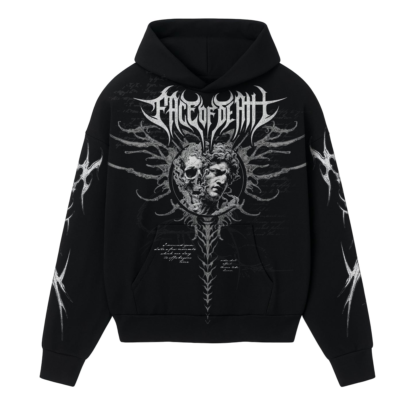Morté Face Of Death Hoodie
