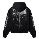 Clawor - Morté Face Of Death Hoodie