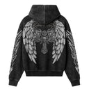 Clawor - Morté Fallen Angel Washed Hoodie
