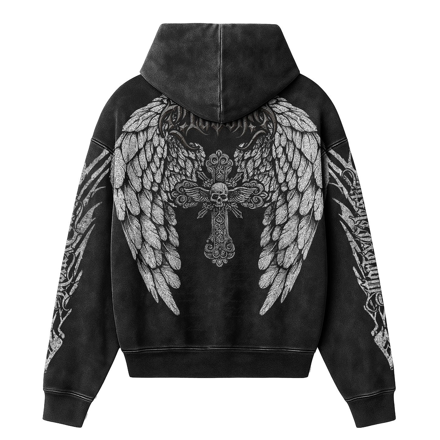 Morté Fallen Angel Washed Hoodie