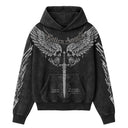 Clawor - Morté Fallen Angel Washed Hoodie