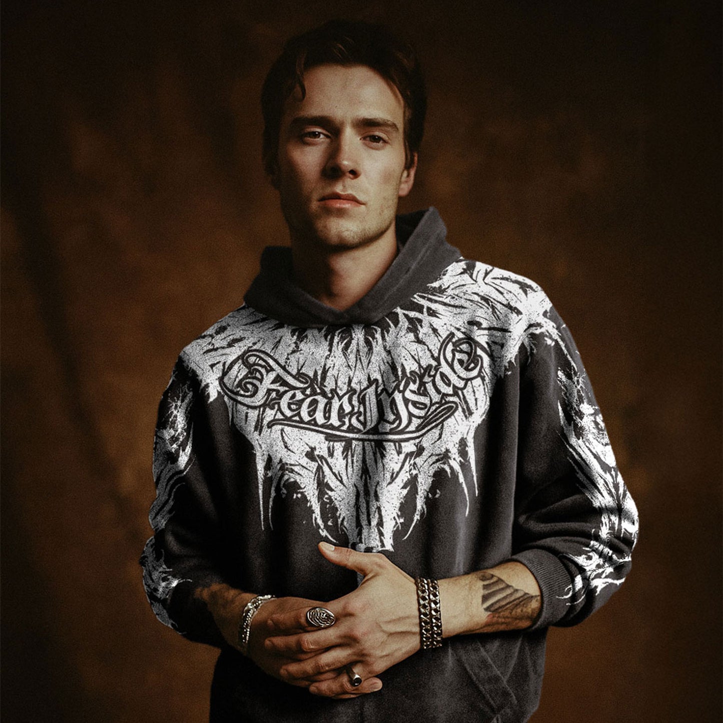 Morté Fear Inside Washed Hoodie