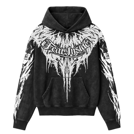 Morté Fear Inside Washed Hoodie