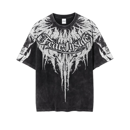 Morté Fear Inside Oversized Washed Tee