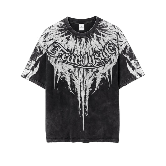 Morté Fear Inside Oversized Washed Tee