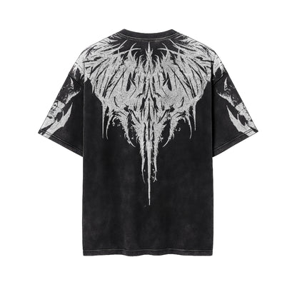 Morté Fear Inside Oversized Washed Tee