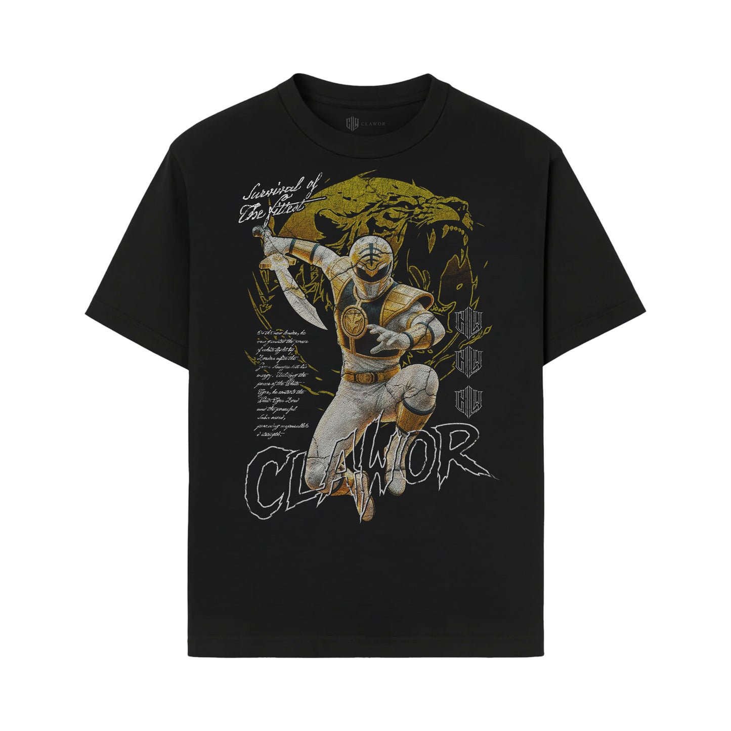 PWR: Mighty Morphin White Ranger S1 T-Shirt