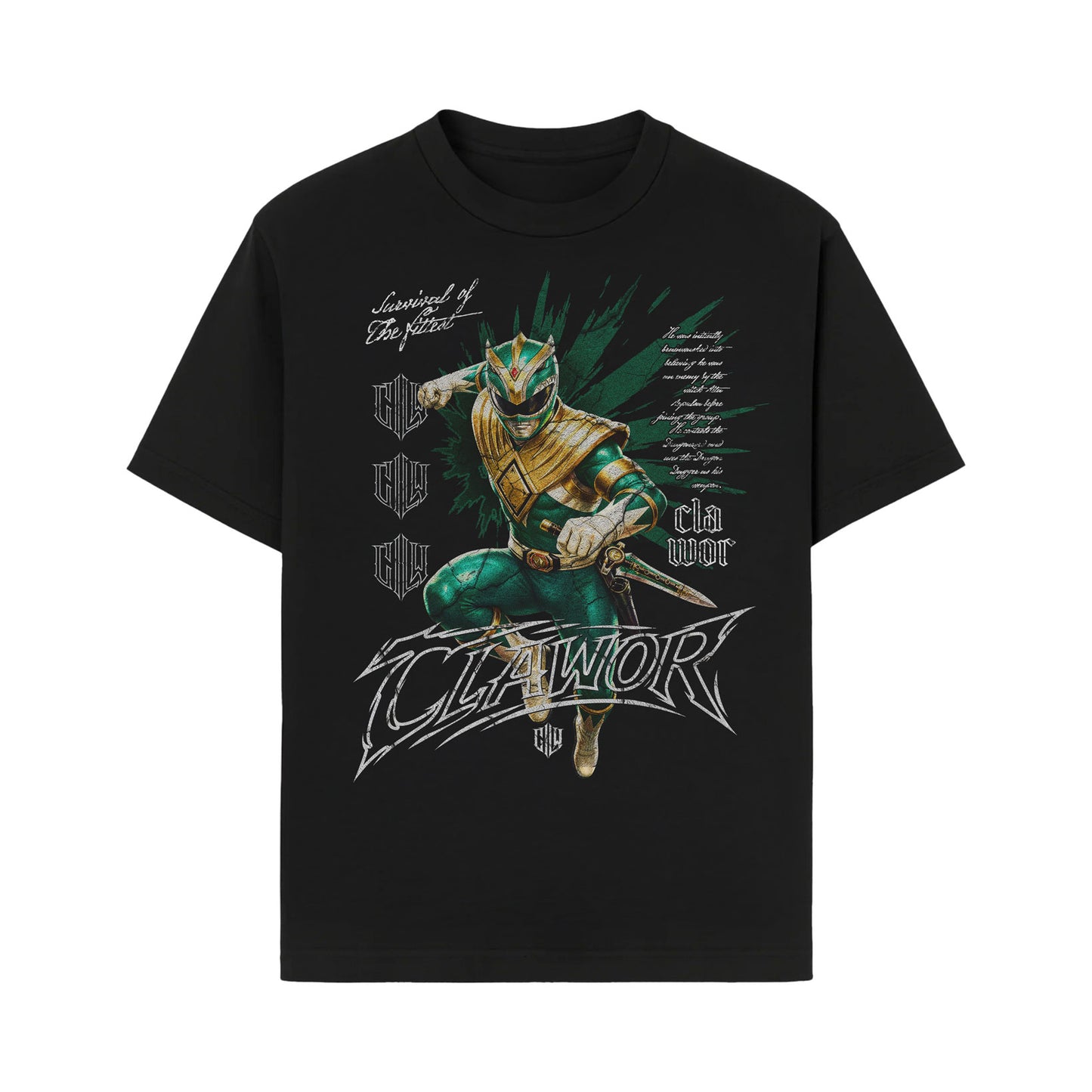 PWR: Mighty Morphin Green Ranger S1 T-Shirt