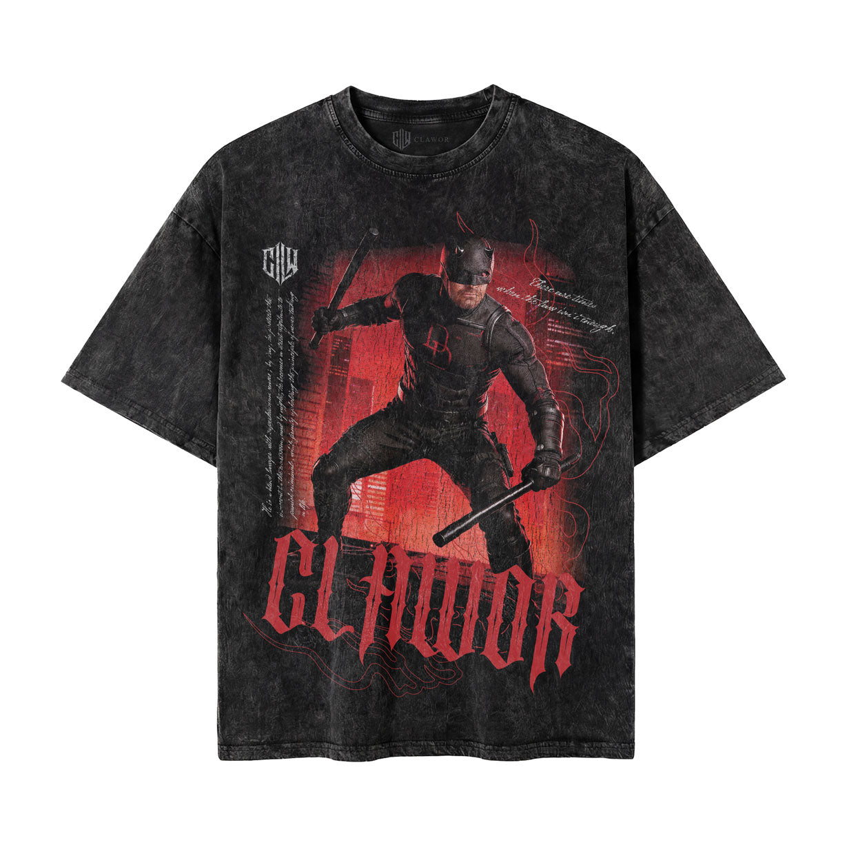 Limited Edition | MRVL: Blind Justice Oversized Washed Tee
