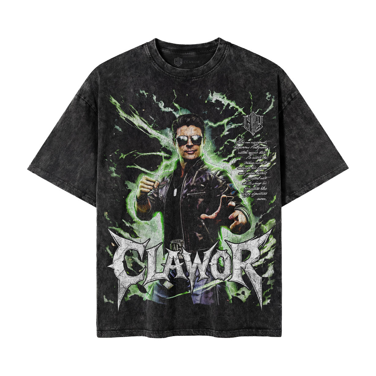 MK: Johnny Cage Oversized Washed Tee