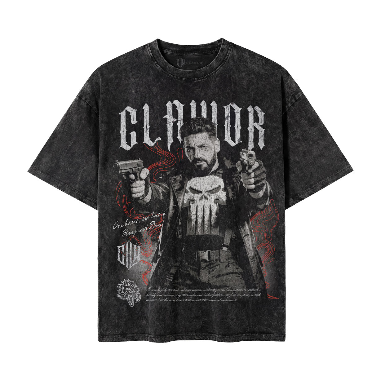 Limited Edition | MRVL: No Mercy Oversized Washed Tee