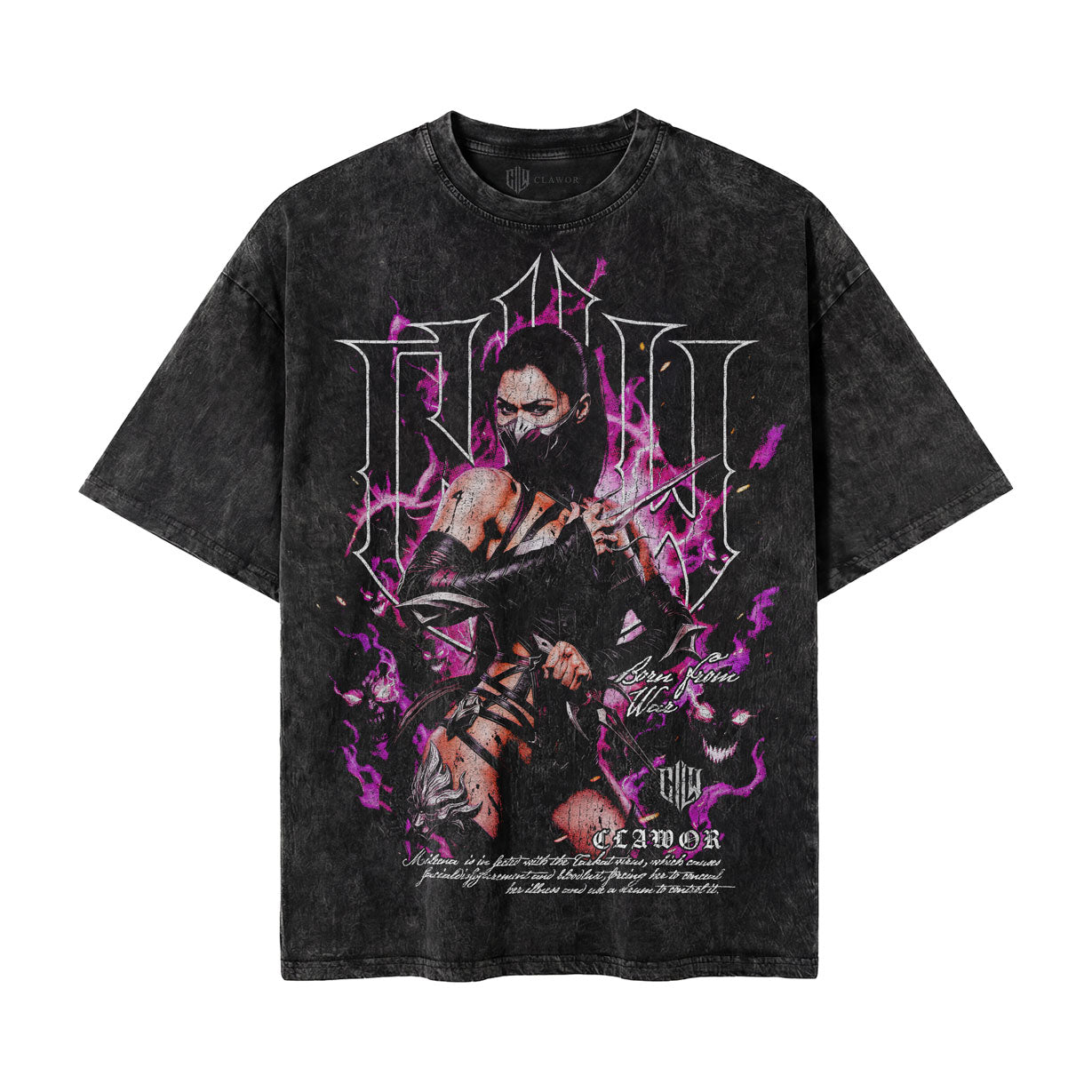 MK: Mileena Oversized Washed Tee