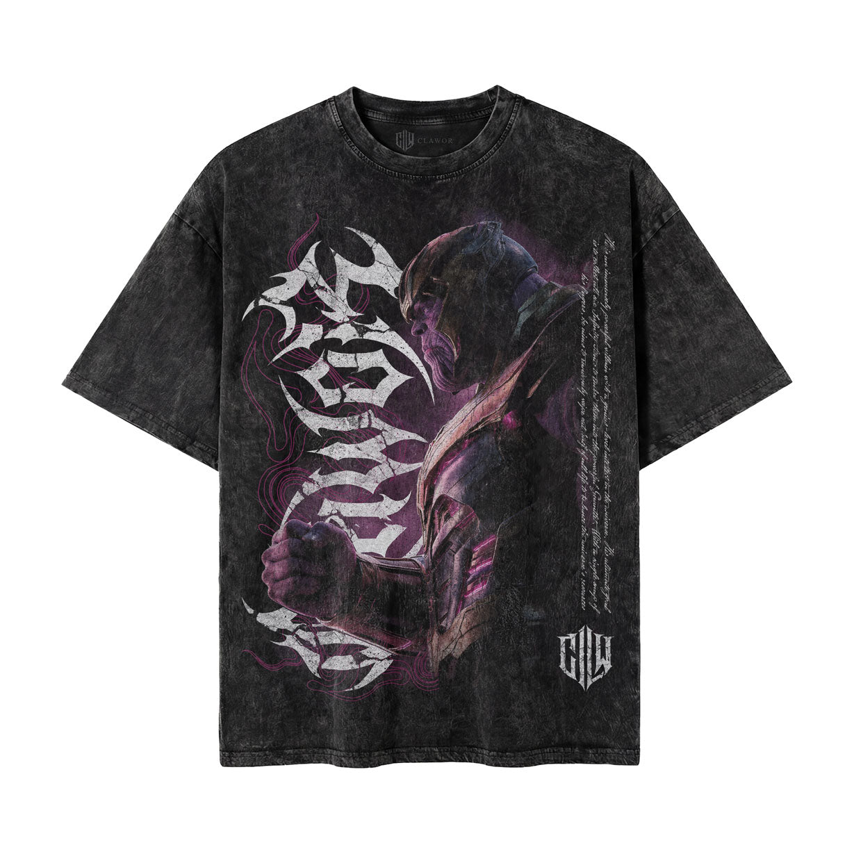 Limited Edition | MRVL: Thanos Oversized Washed Tee
