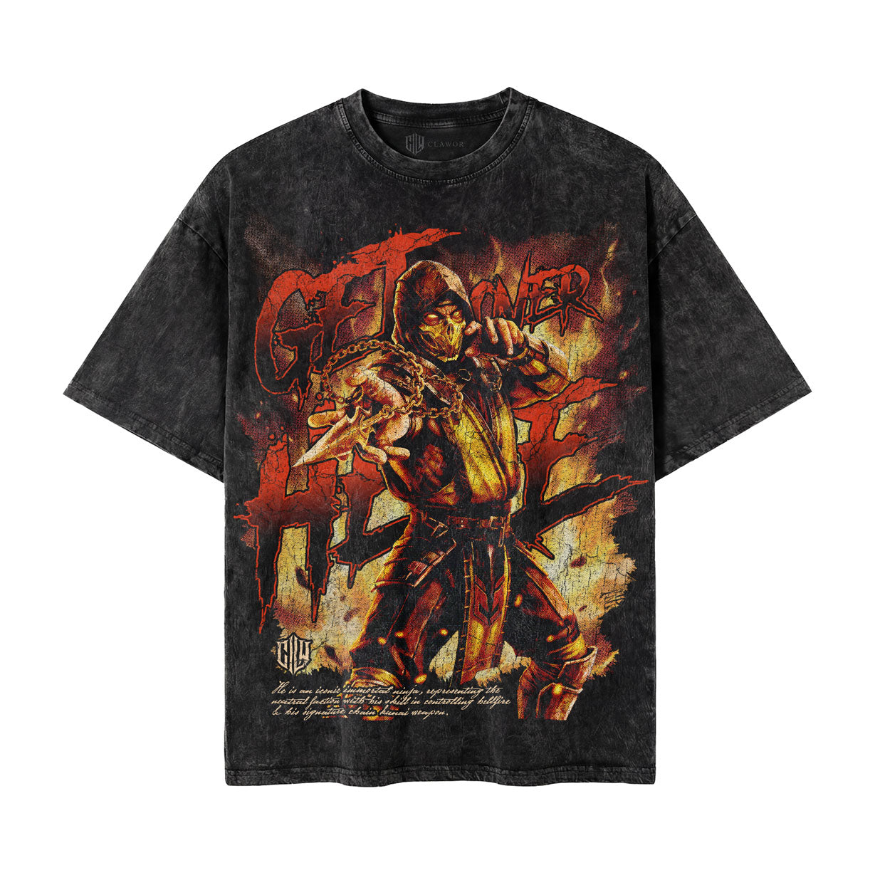 MK: Scorpion S2 Oversized Washed Tee