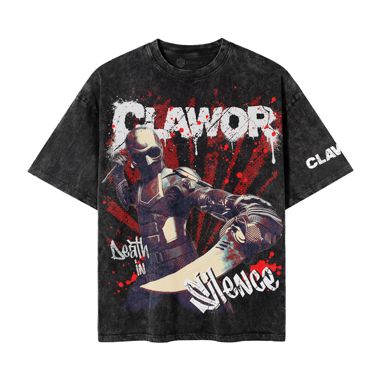 TBoys | Black Noir Oversized Washed Tee