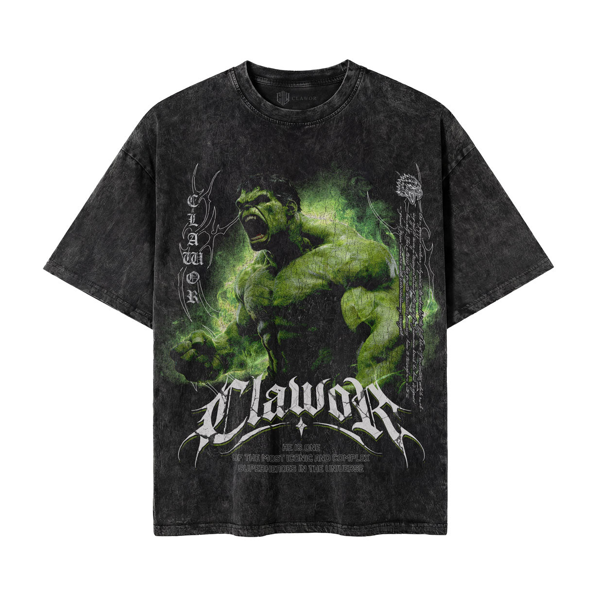 Limited Edition | MRVL: The Jade Giant Oversized Washed Tee