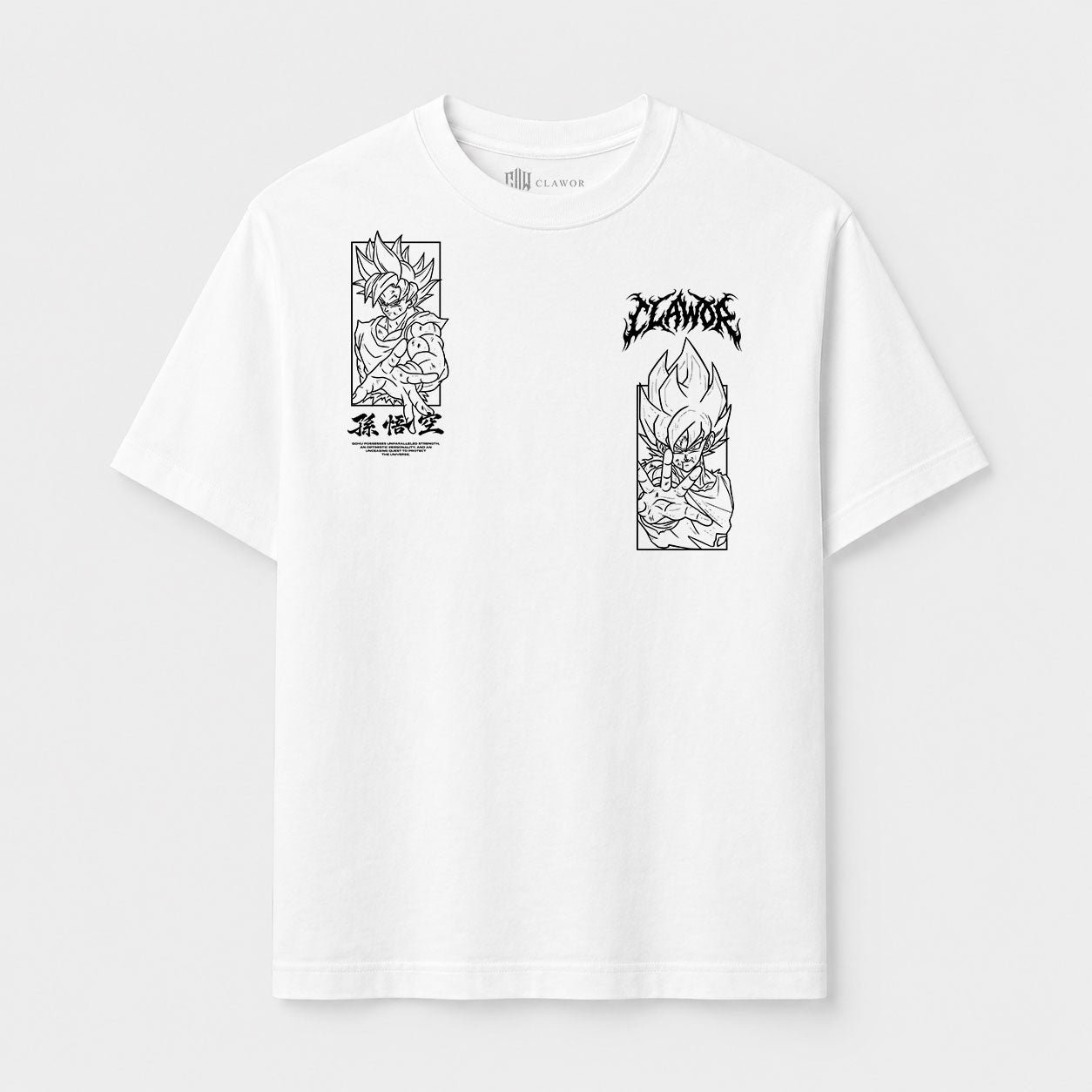 Limited Edition | Dragon Ball: Goku SSJ2 White T-Shirt