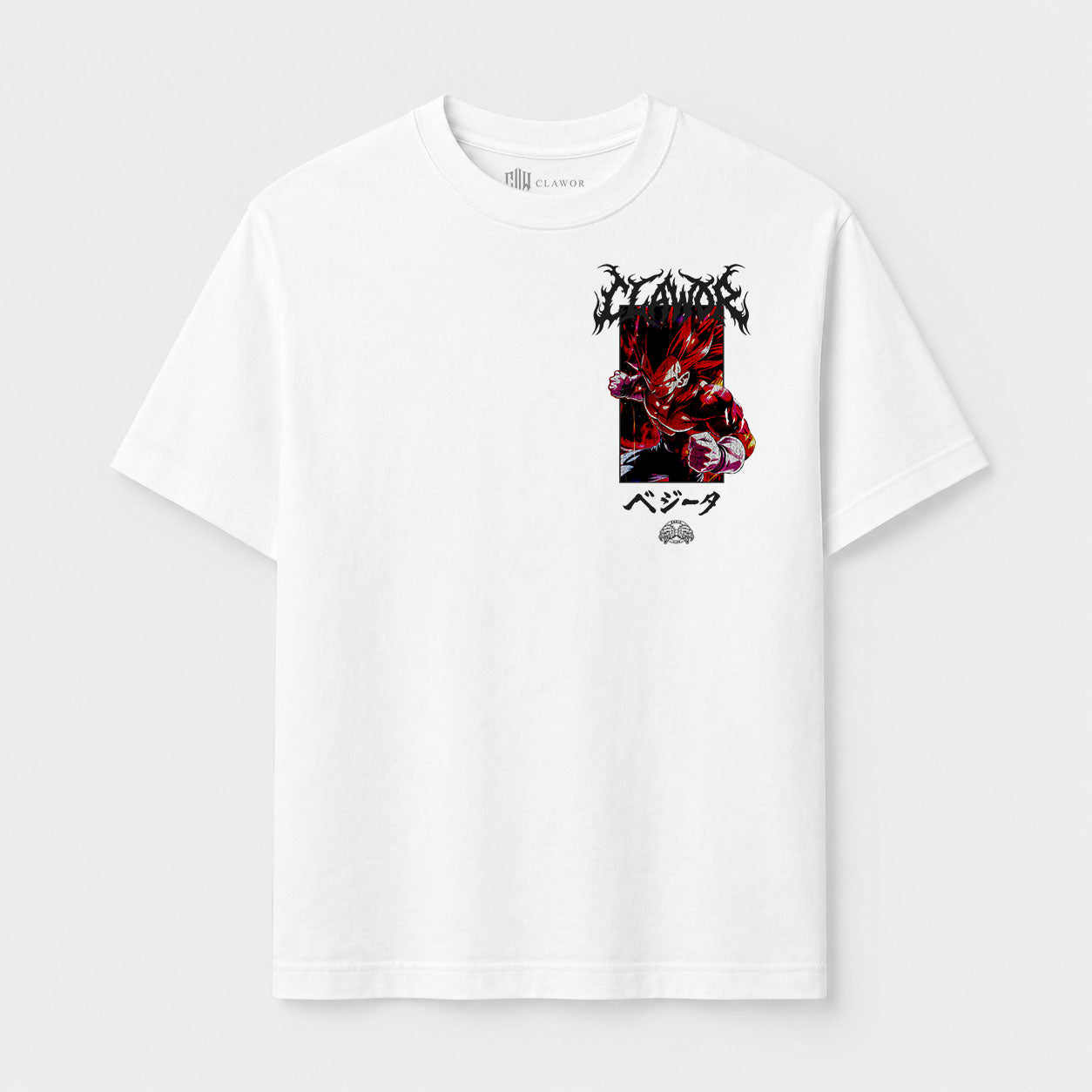 Limited Edition | Dragon Ball: Vegeta SSJ4 White T-Shirt
