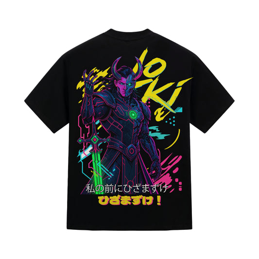 Nekrotech "LOKI.SYSTEM // GOD OF GLITCH" T-Shirt