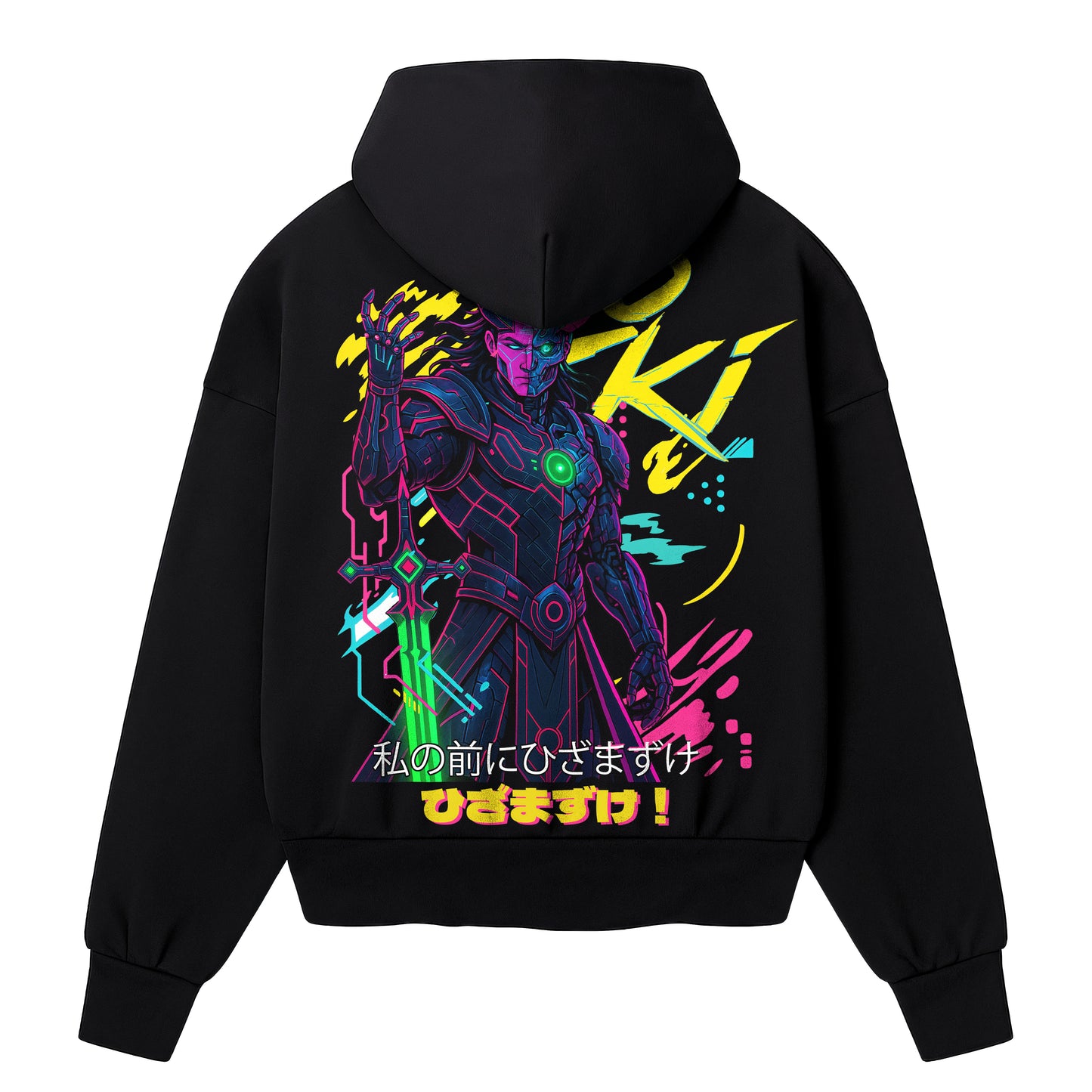 Nekrotech "LOKI.SYSTEM // GOD OF GLITCH" Hoodie
