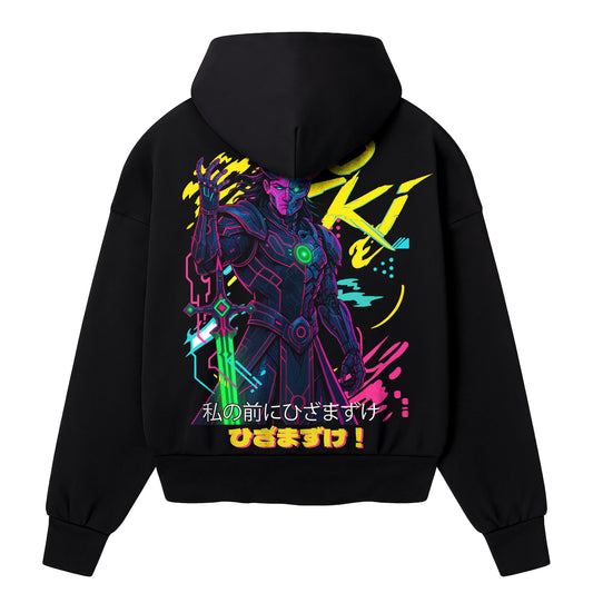 Nekrotech "LOKI.SYSTEM // GOD OF GLITCH" Hoodie