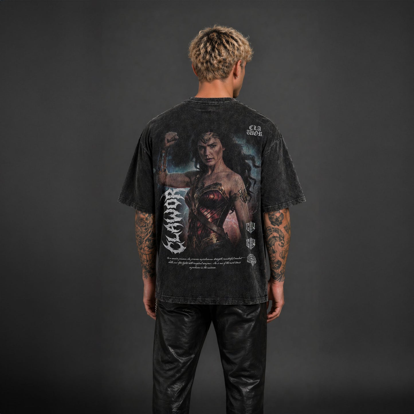 Limited Edition | DC: Amazon Princess S1 Oversized Washed Tee