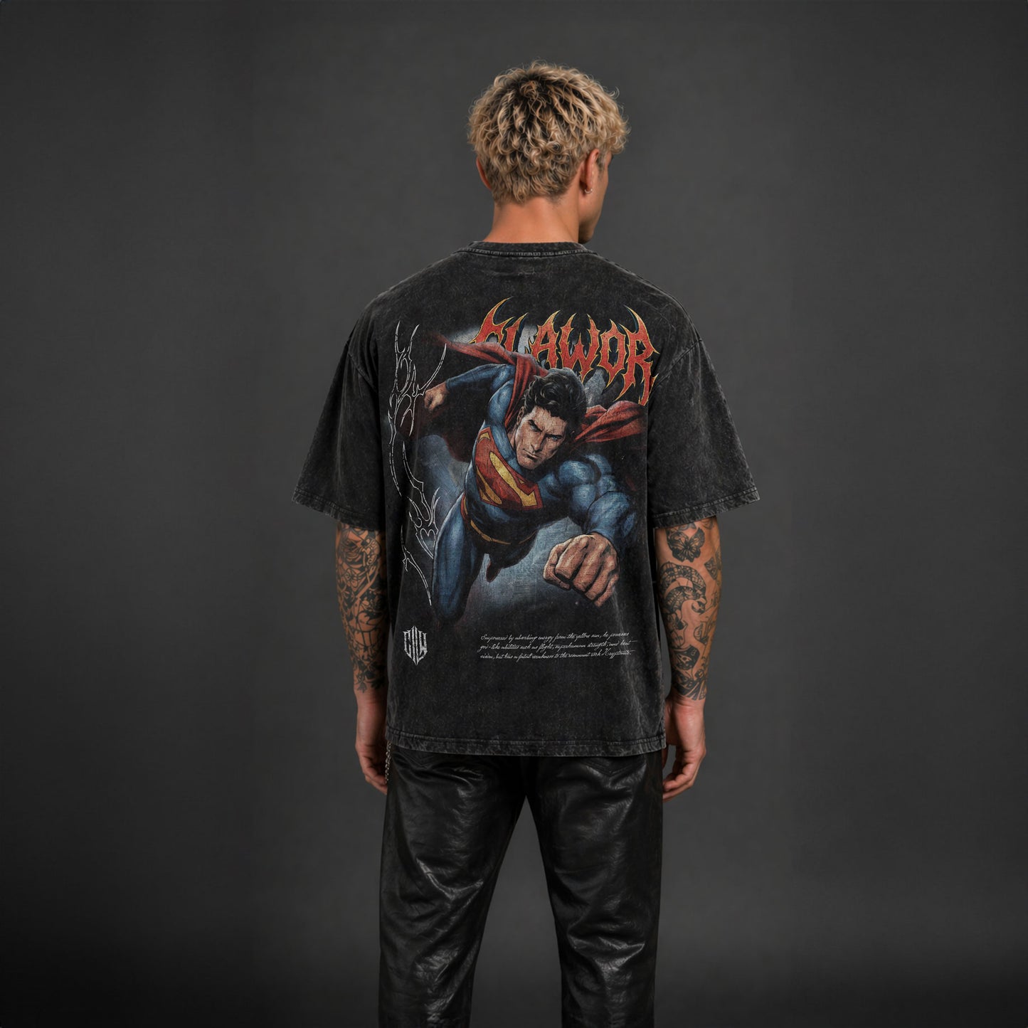 Limited Edition | DC: Man of Steel S2 Oversized Washed Tee