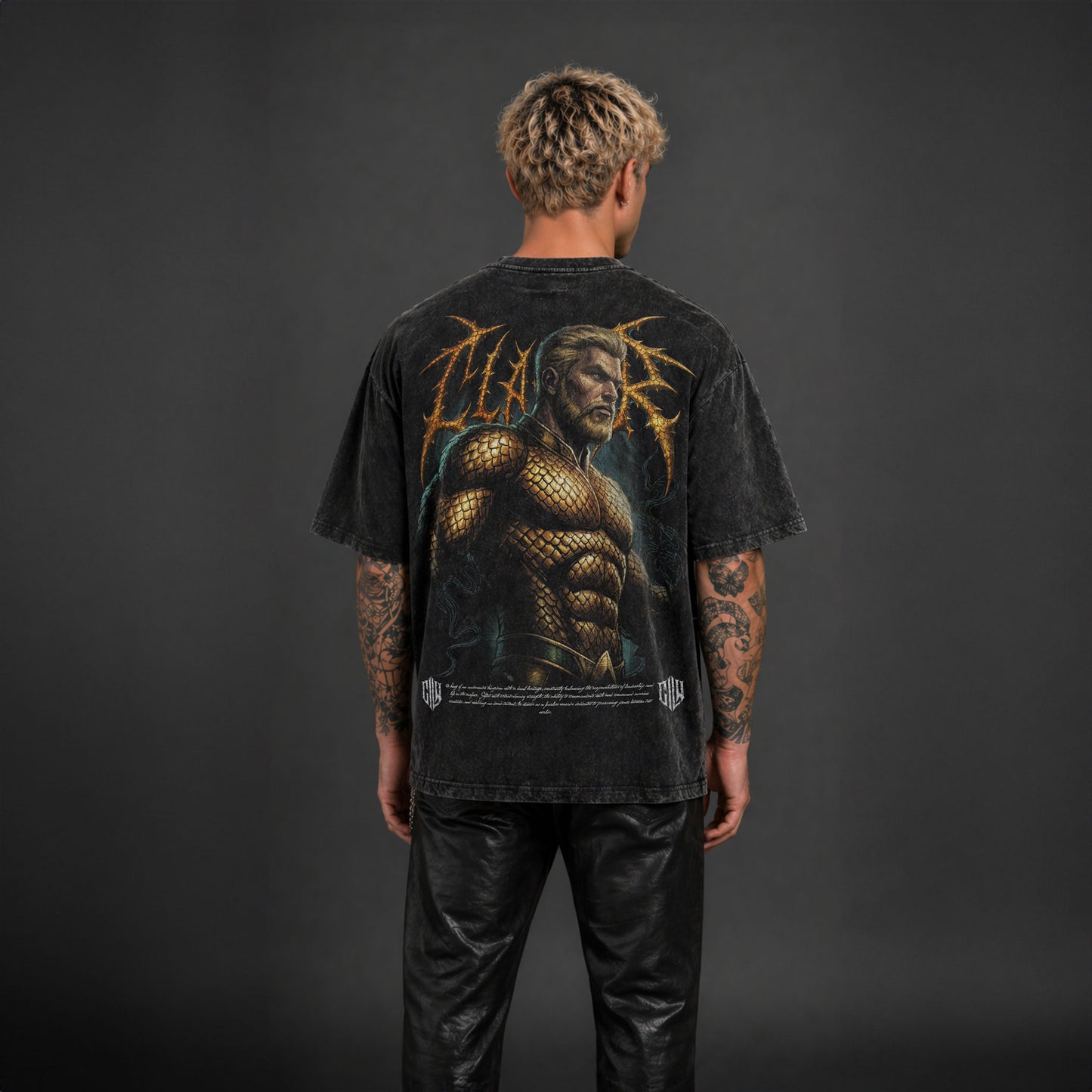 Limited Edition | DC: King Of Atlantis S1 Oversized Washed Tee