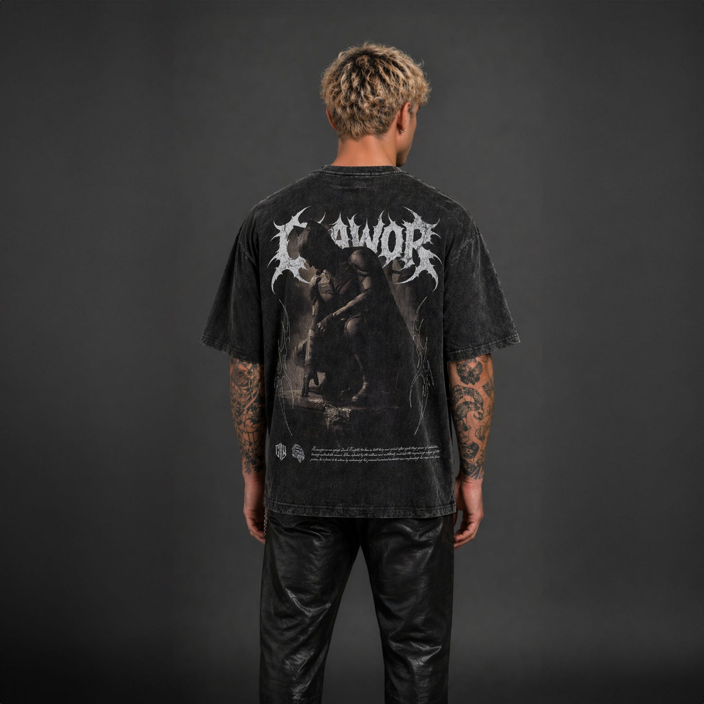 Limited Edition | DC: Dark Knight S2 Oversized Washed Tee