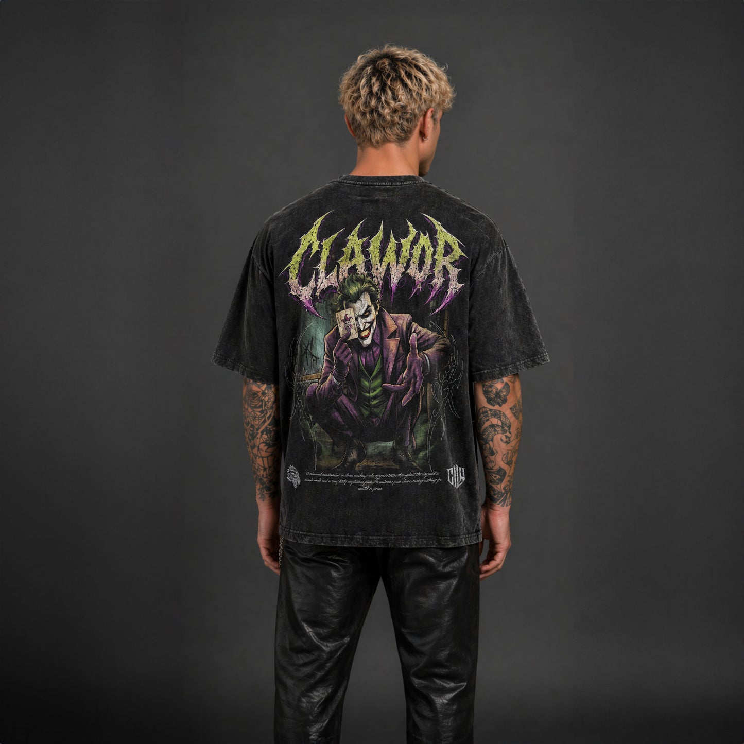 Limited Edition | DC: Joker S2 Oversized Washed Tee