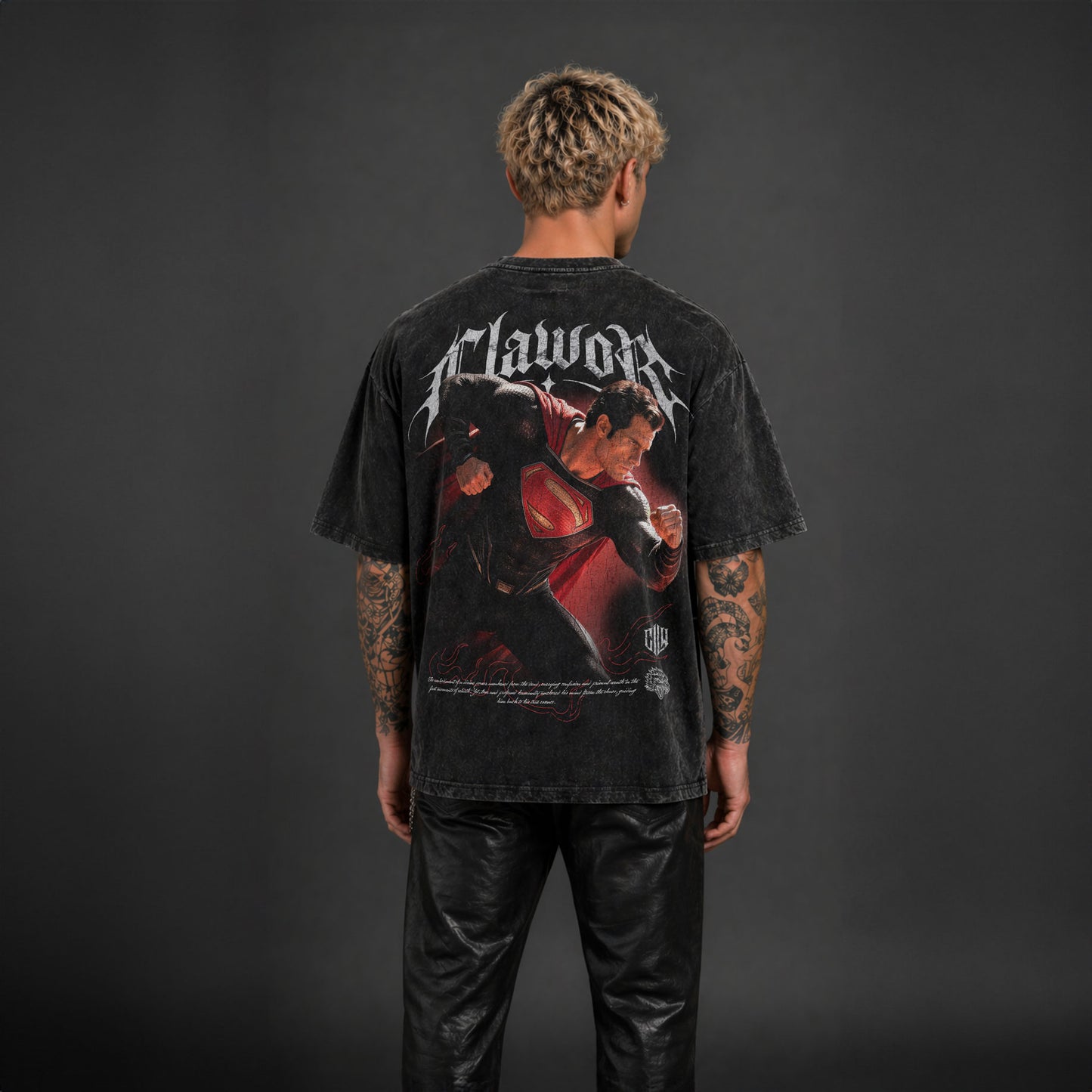 Limited Edition | DC: Man of Steel S1 Oversized Washed Tee