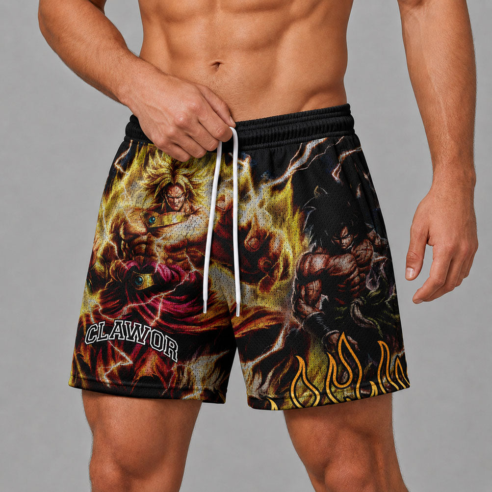 Dragon Ball | Broly S1 Mesh Shorts