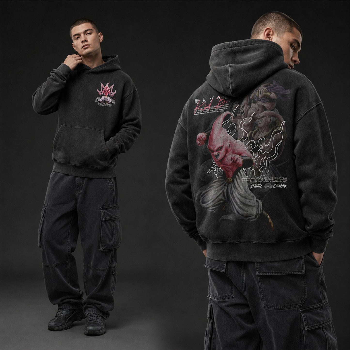 Limited Edition | Dragon Ball: Kid Buu Washed Hoodie