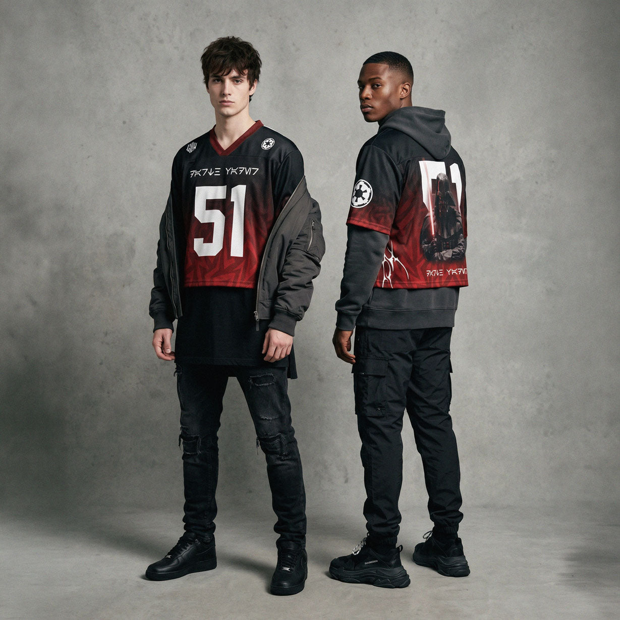 Limited Edition | SW: Darth Vader S1 Football Jersey