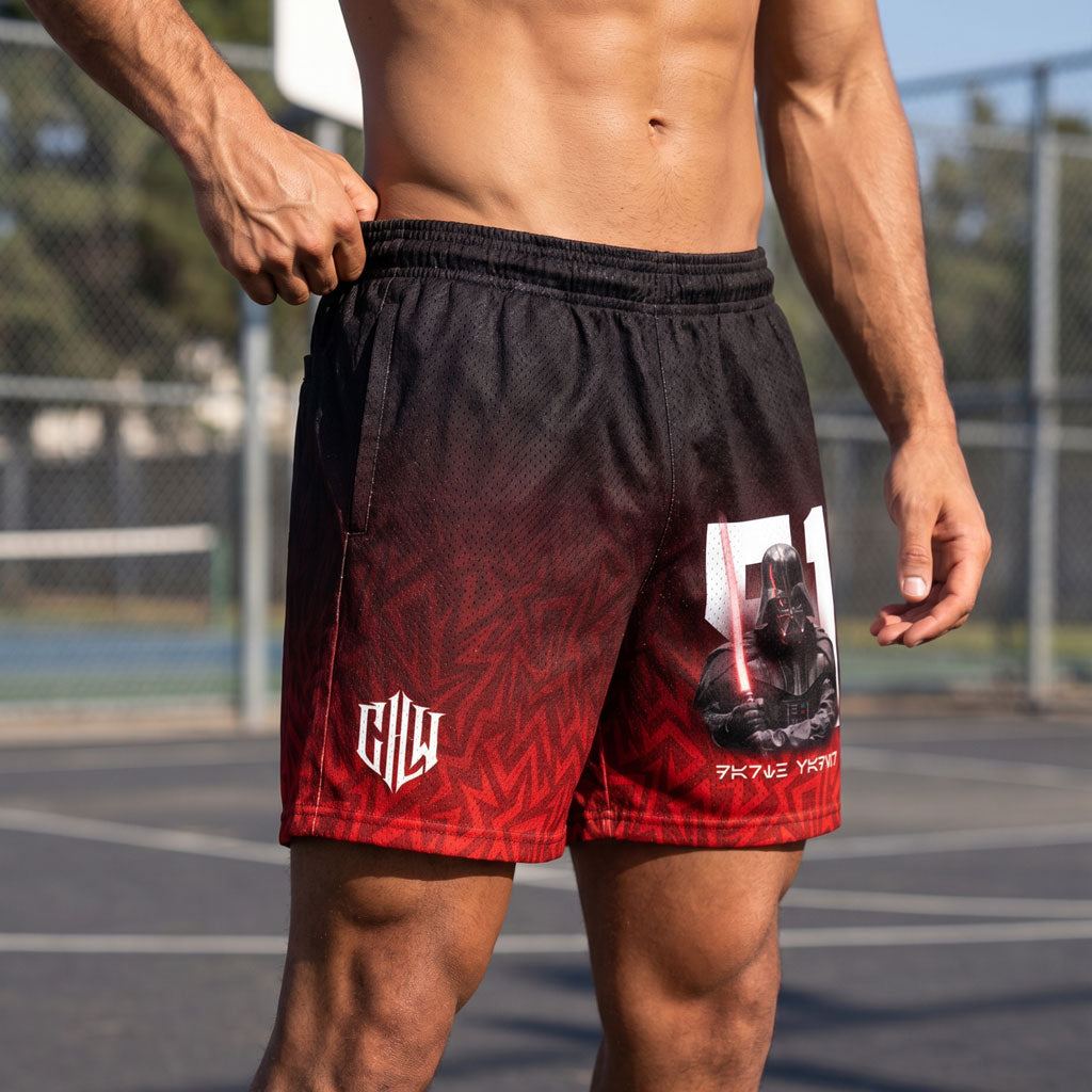 Limited Edition | SW: Darth Vader S2 Mesh Shorts