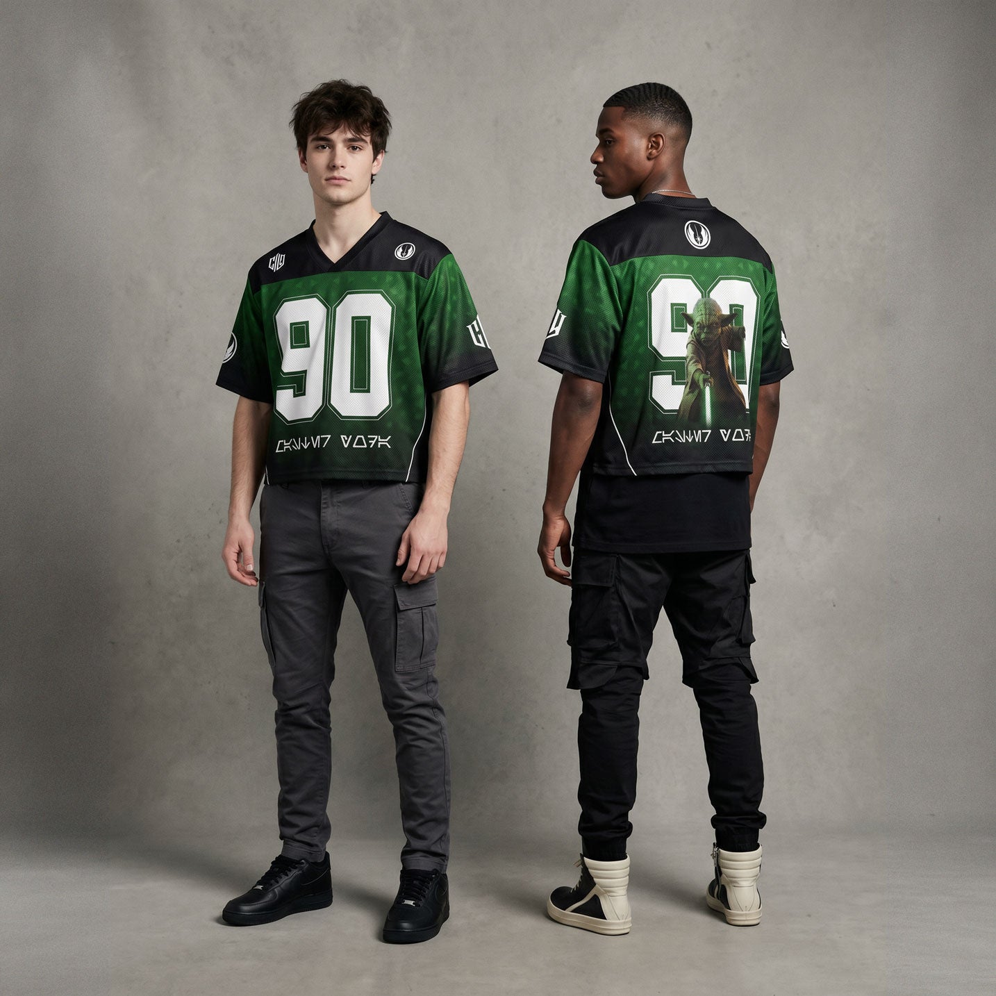 Limited Edition | SW: Yoda S1 Football Jersey