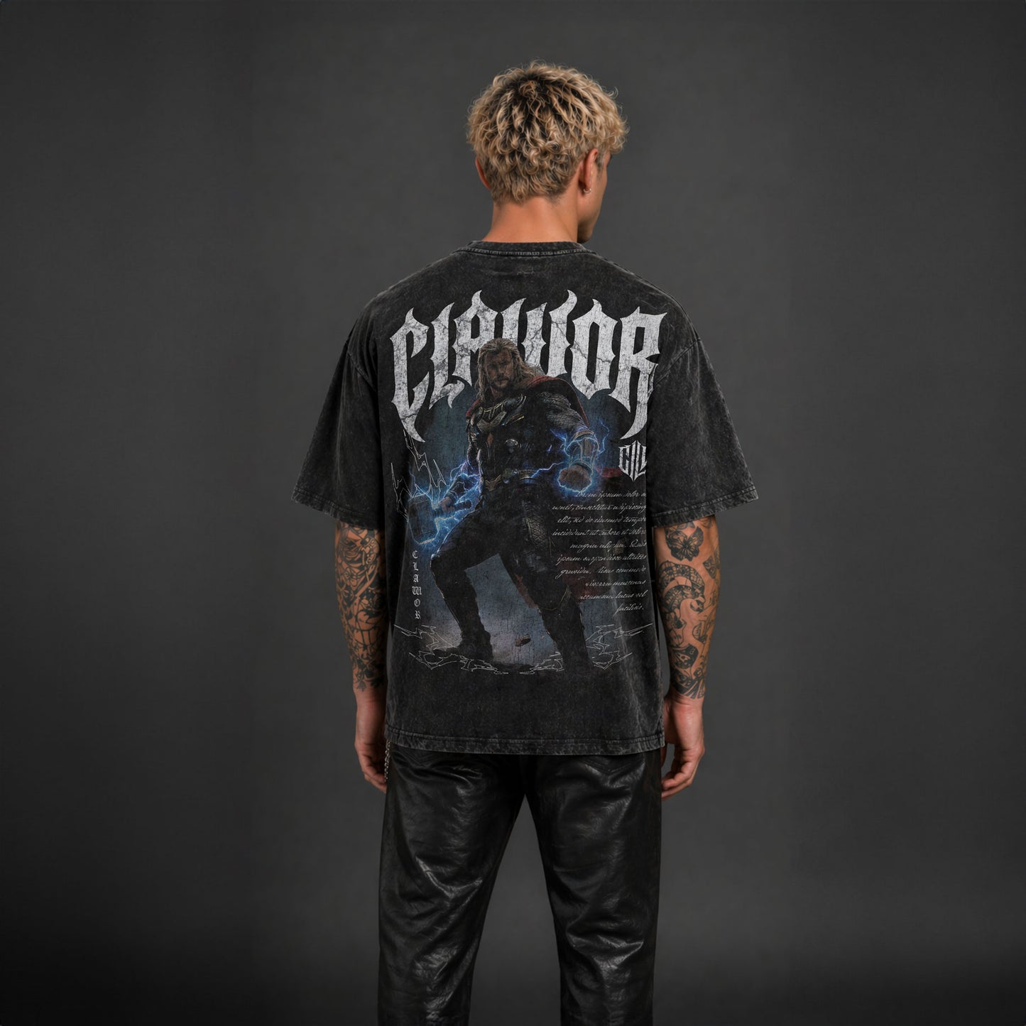 Limited Edition | MRVL: God Of Thunder Oversized Washed Tee