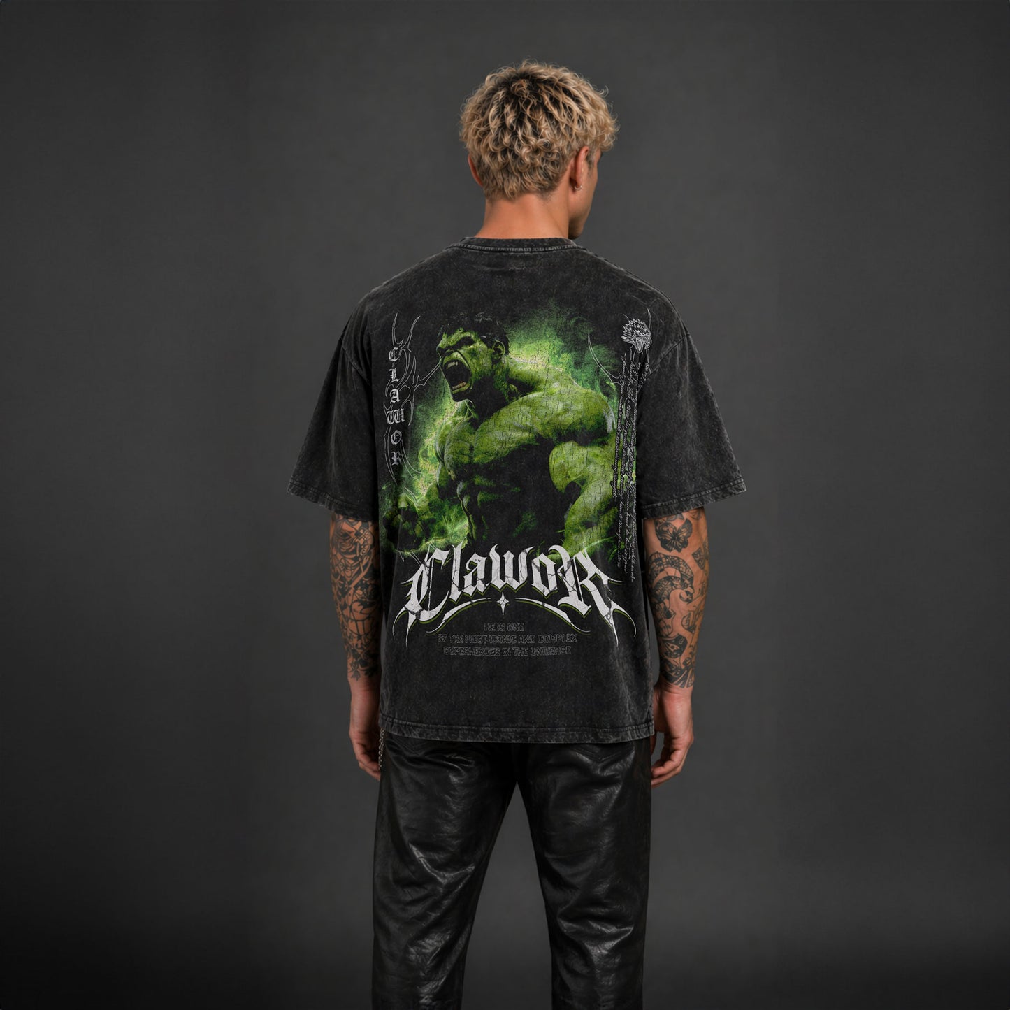 Limited Edition | MRVL: The Jade Giant Oversized Washed Tee