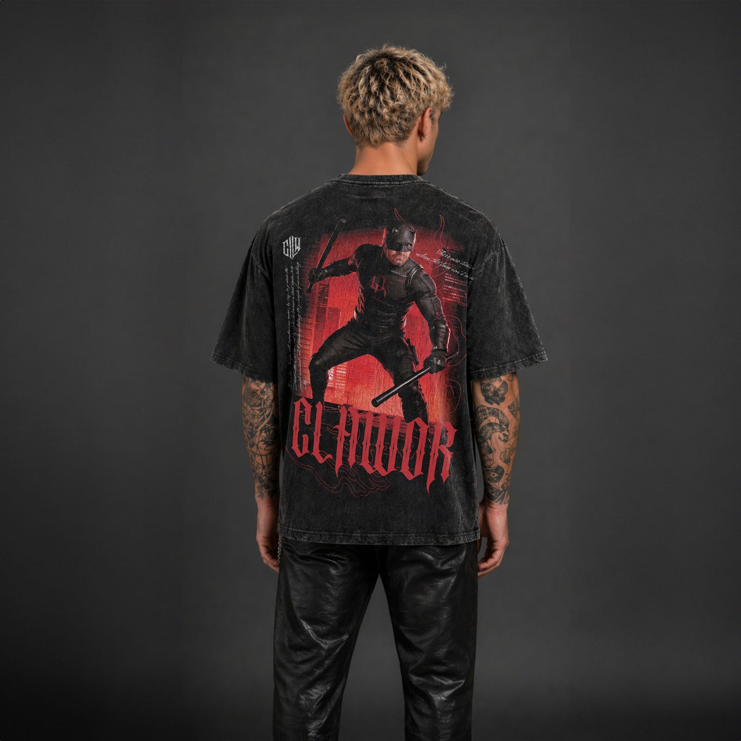 Limited Edition | MRVL: Blind Justice Oversized Washed Tee