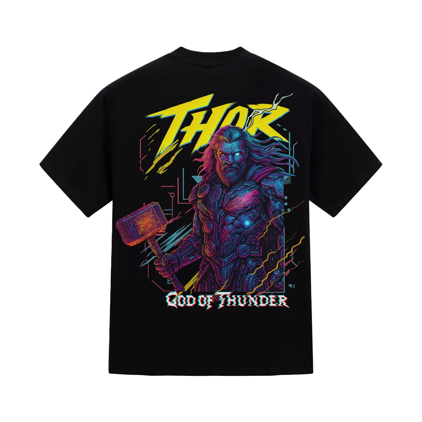 Nekrotech "THOR.EXE // GOD OF THUNDER" T-Shirt