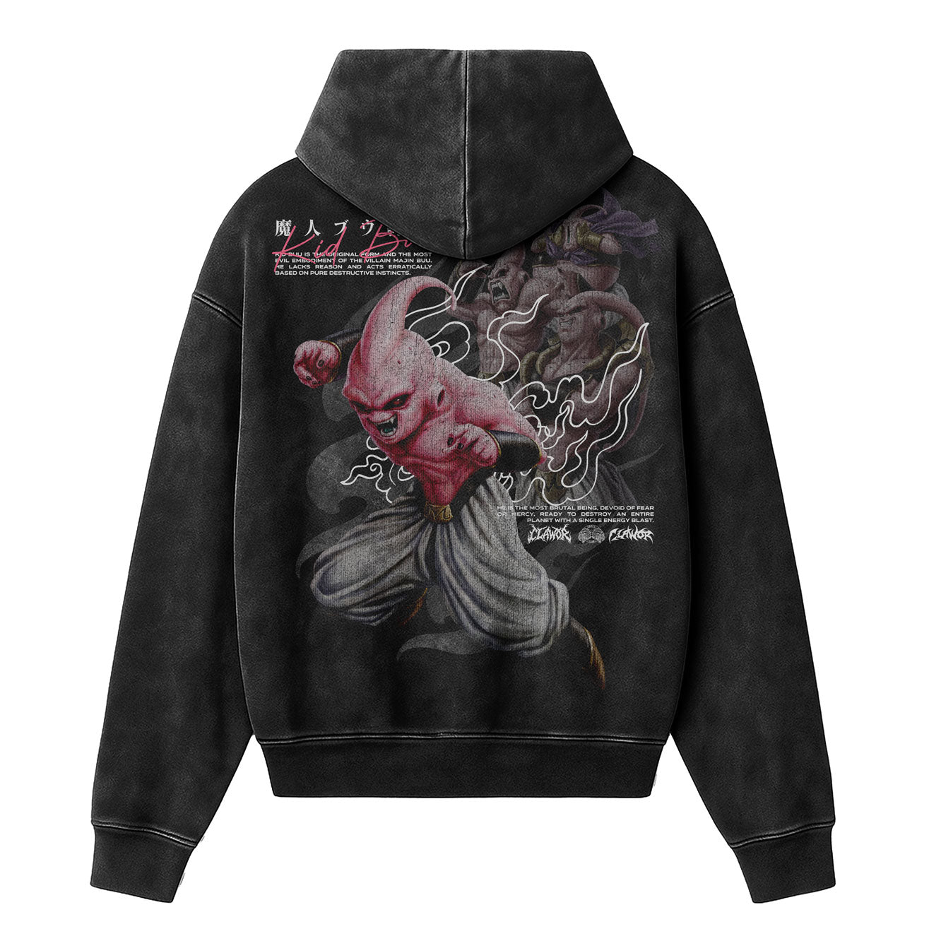 Limited Edition | Dragon Ball: Kid Buu Washed Hoodie