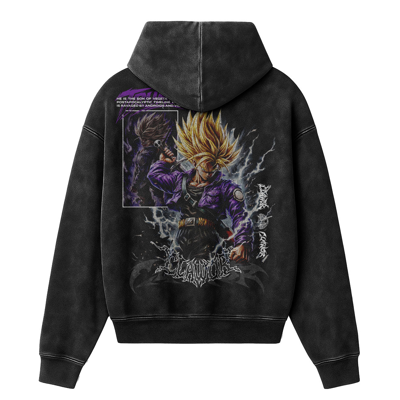 Limited Edition | Dragon Ball: Trunks Washed Hoodie