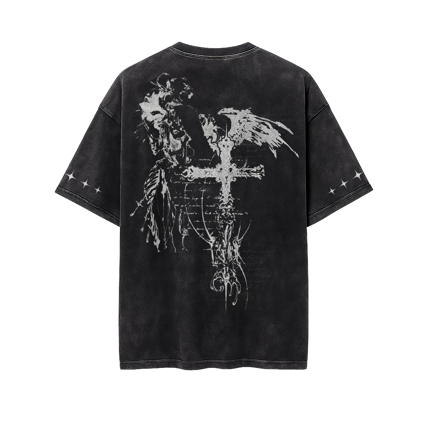Celestia Claw of the Angel Oversized Washed Tee