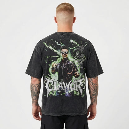 MK: Johnny Cage Oversized Washed Tee