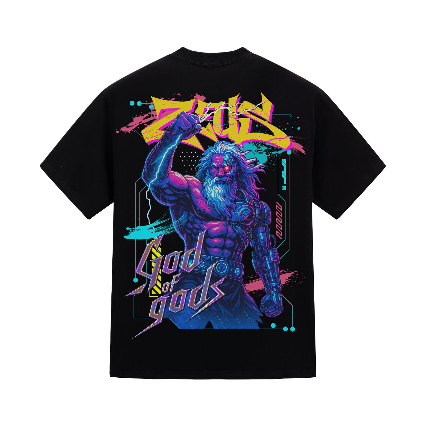 Nekrotech "ZEUS.EXE // GOD OF GODS" T-Shirt